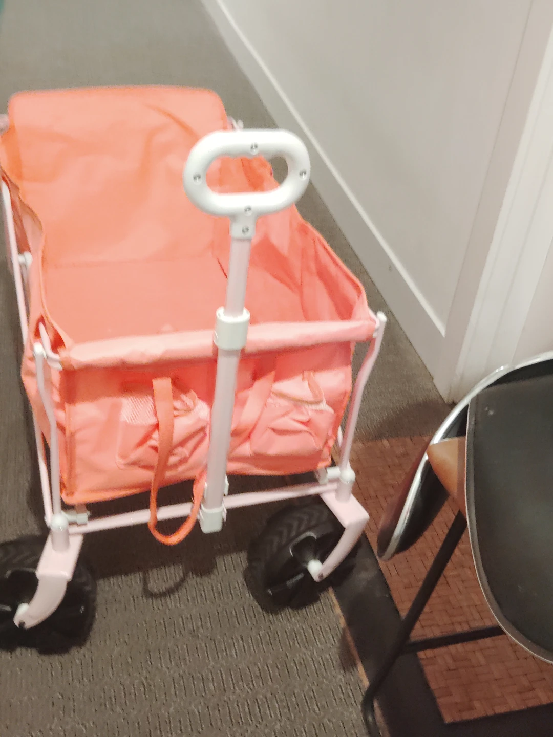 Orange Collapsible Wagon