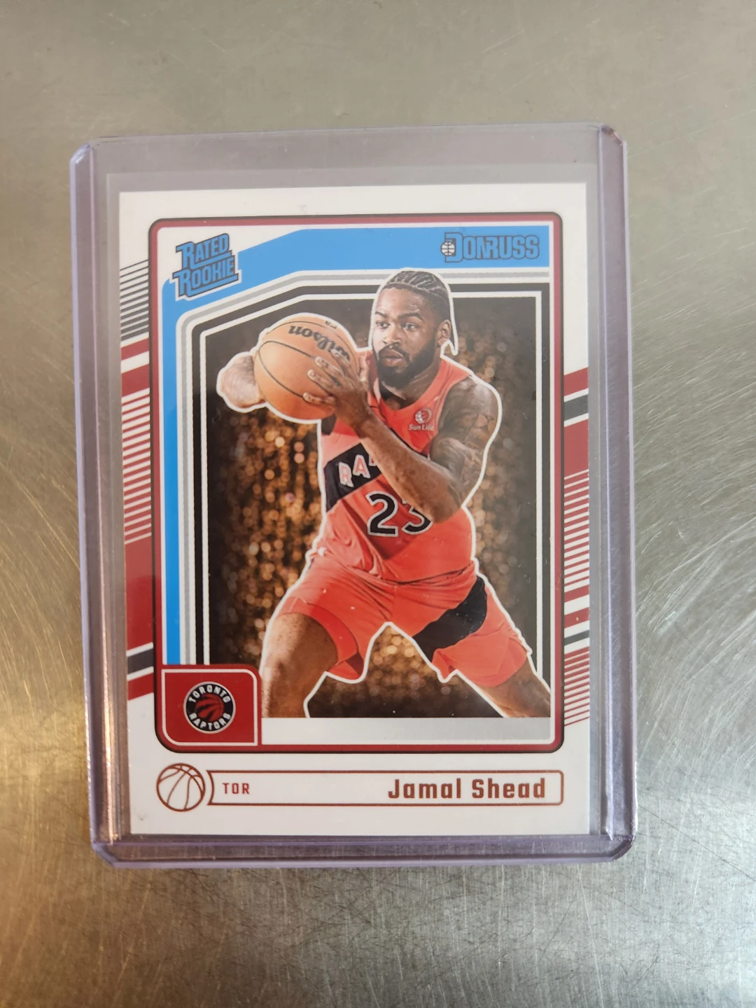 Jamal Shead Toronto Raptors Rookie Card
