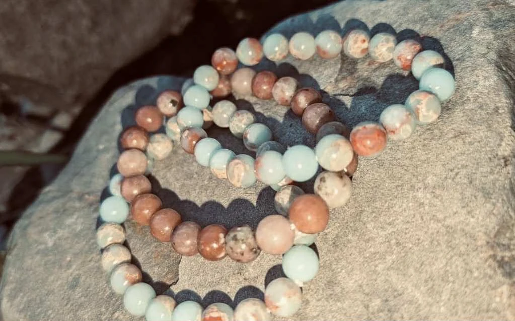 Set of New 3 real stone bracelets - photo 5