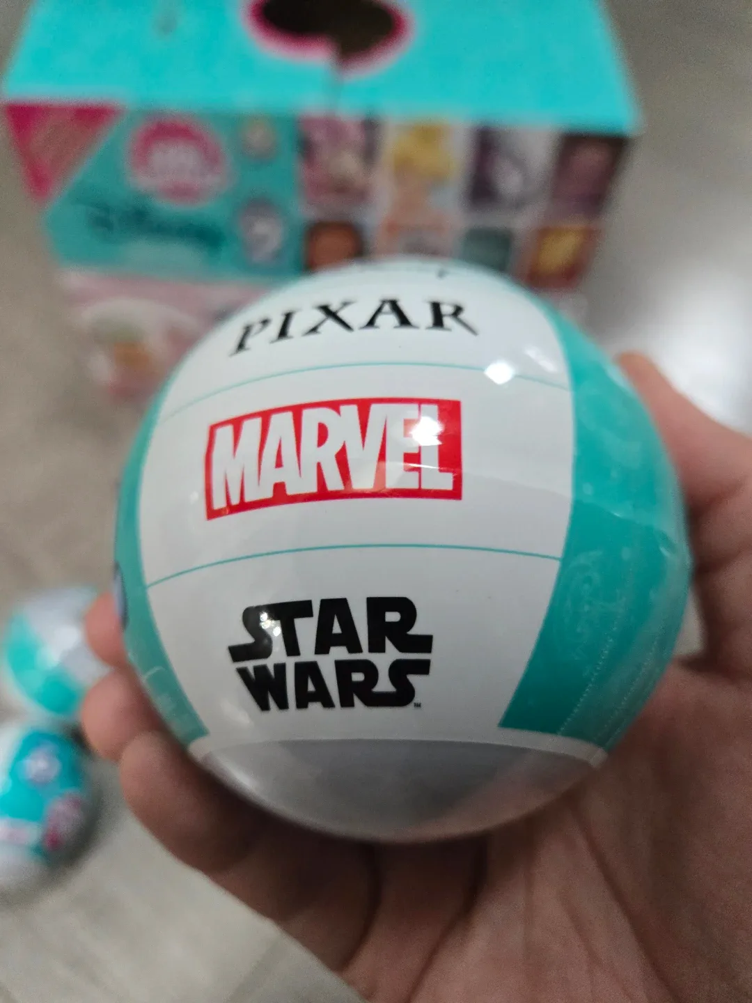 Brand new 7 mini brand balls disney image indicator(3)