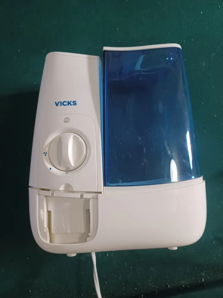 Vicks Warm Mist Humidifier Med - Large Room Filter Free 1 Gallon