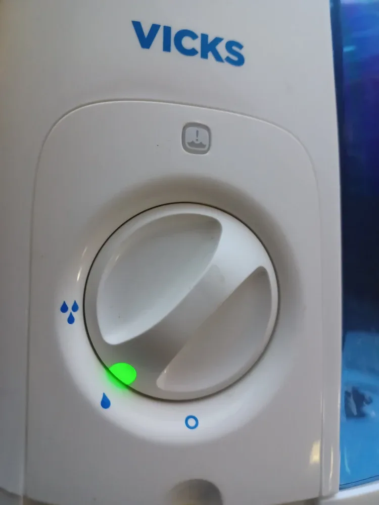 Vicks Warm Mist Humidifier Med - Large Room Filter Free 1 Gallon image indicator(3)