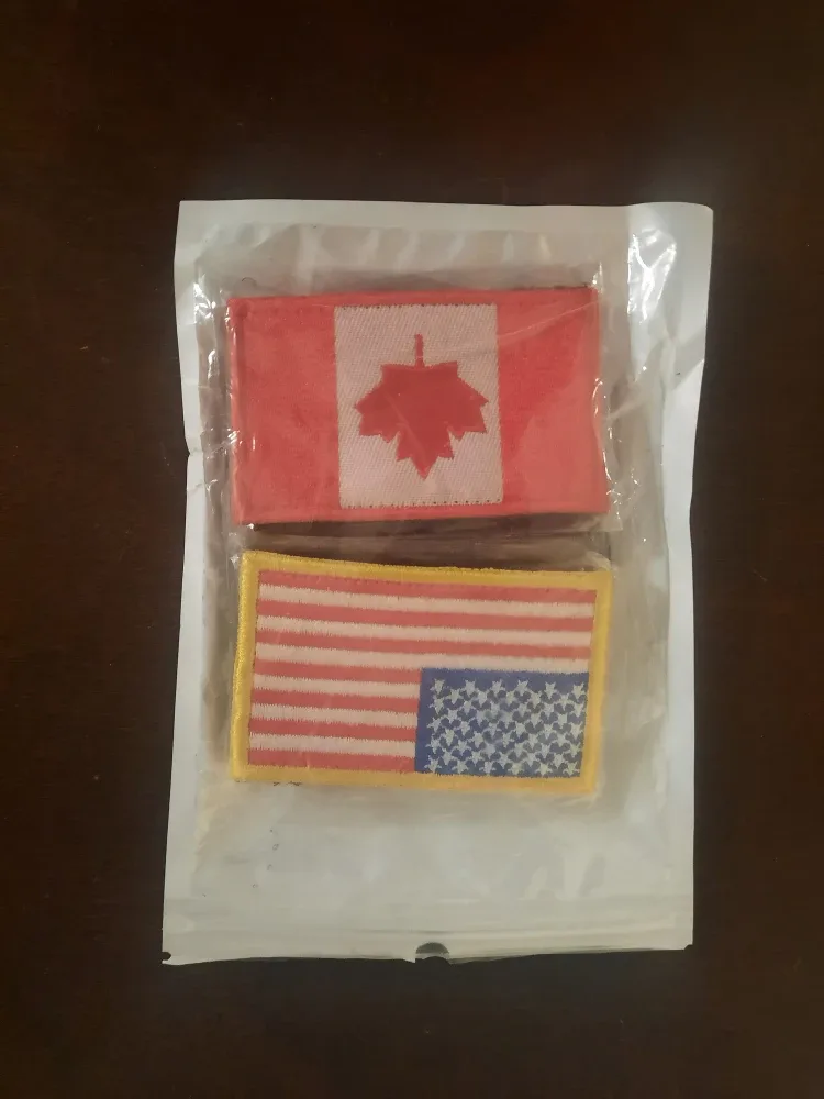 Flag Patches - Canada & USA