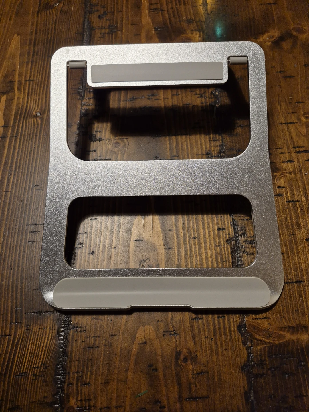 Silver Aluminum Laptop Stand - photo 3