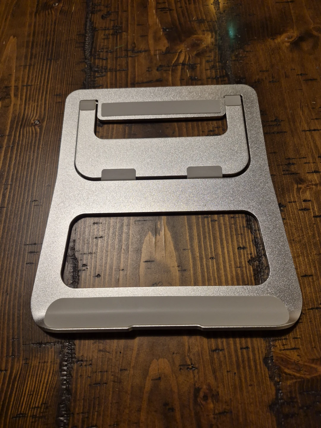 Silver Aluminum Laptop Stand - photo 4