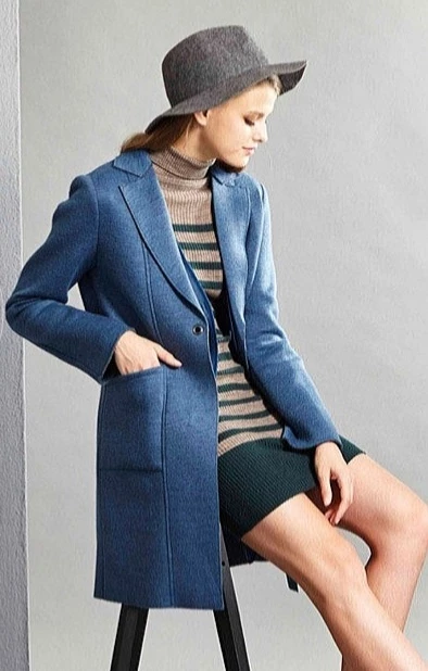 NWOT Women's Blue Vest & Blazer Set - photo 2