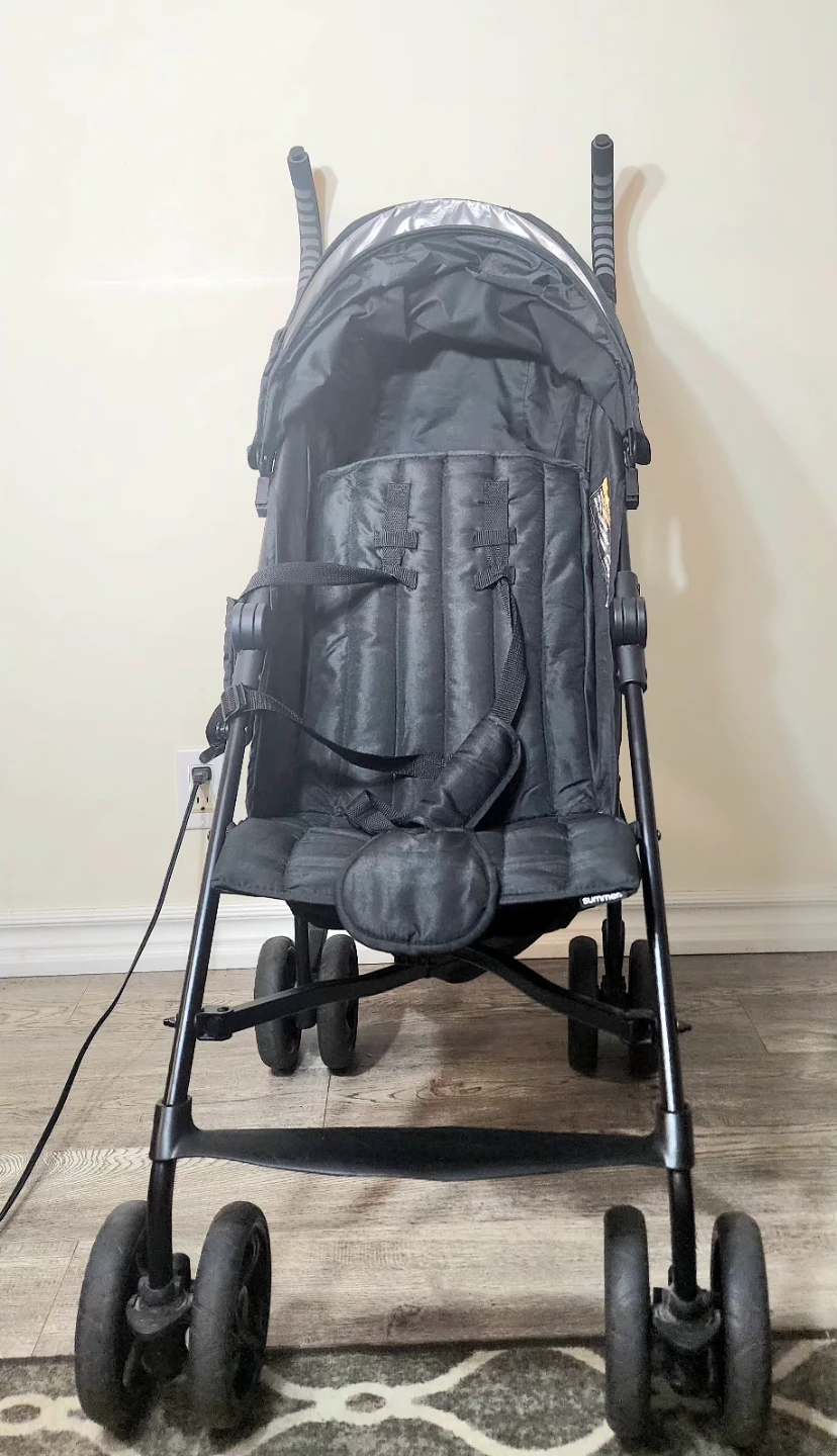 Summer Infant 3Dlite+ Convenience Stroller - Matte Black - photo 3