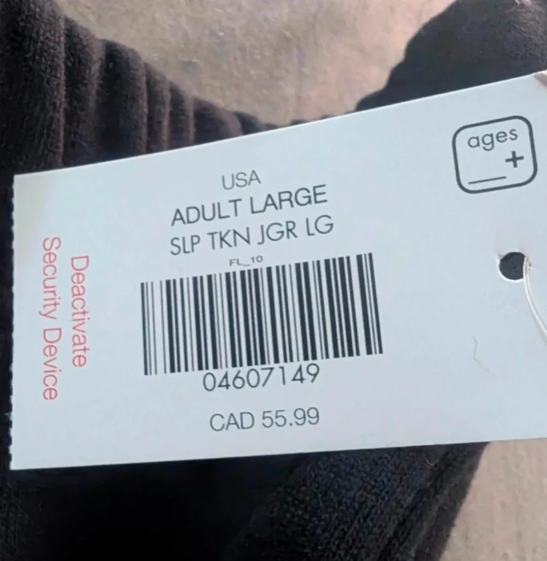 #Cleanout Spencer's Sleep Token Joggers - Adult Large image indicator(3)