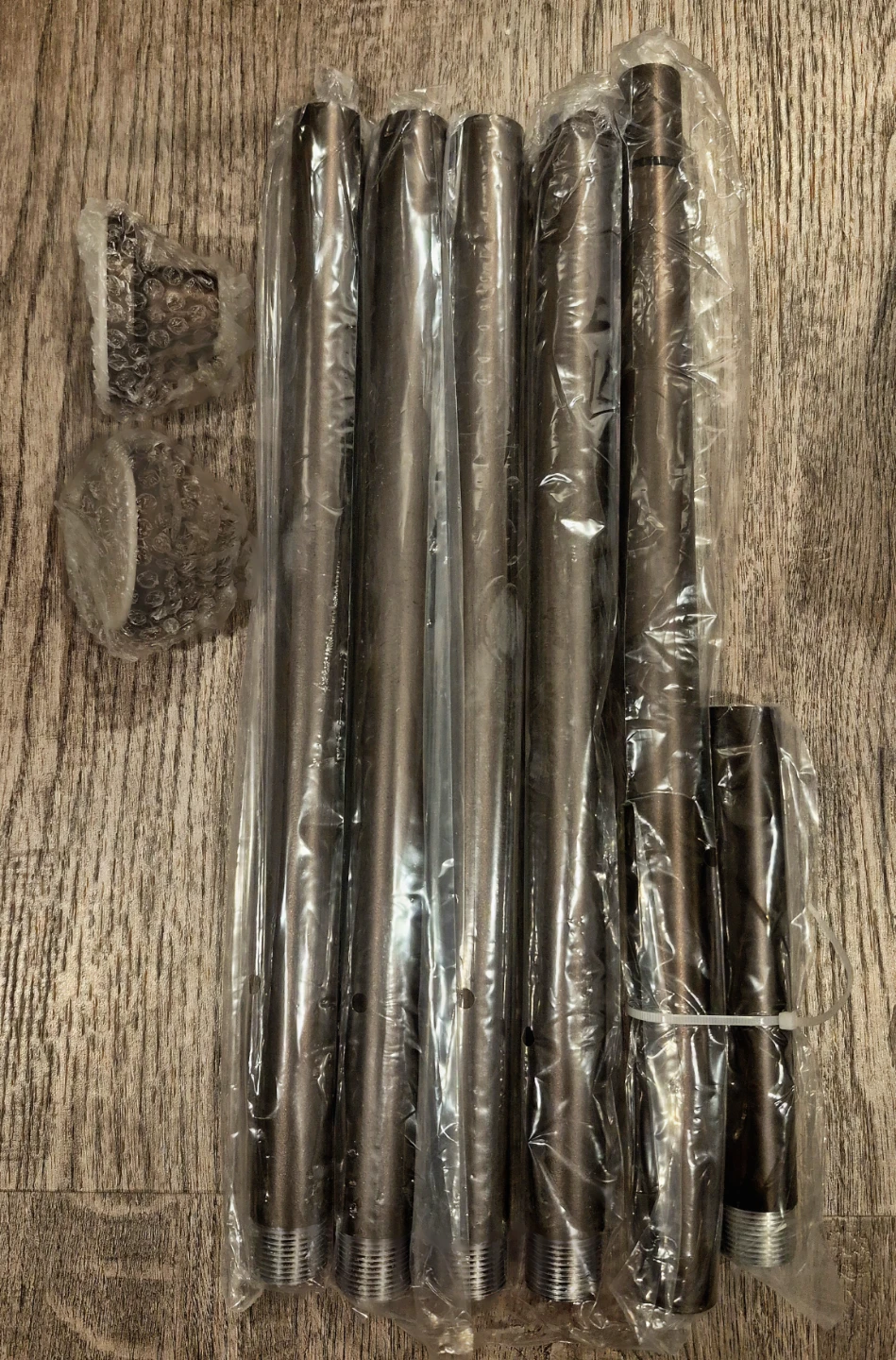 Adjustable Curtain Rod Heavy Duty 19"-89" Bronze - photo 3