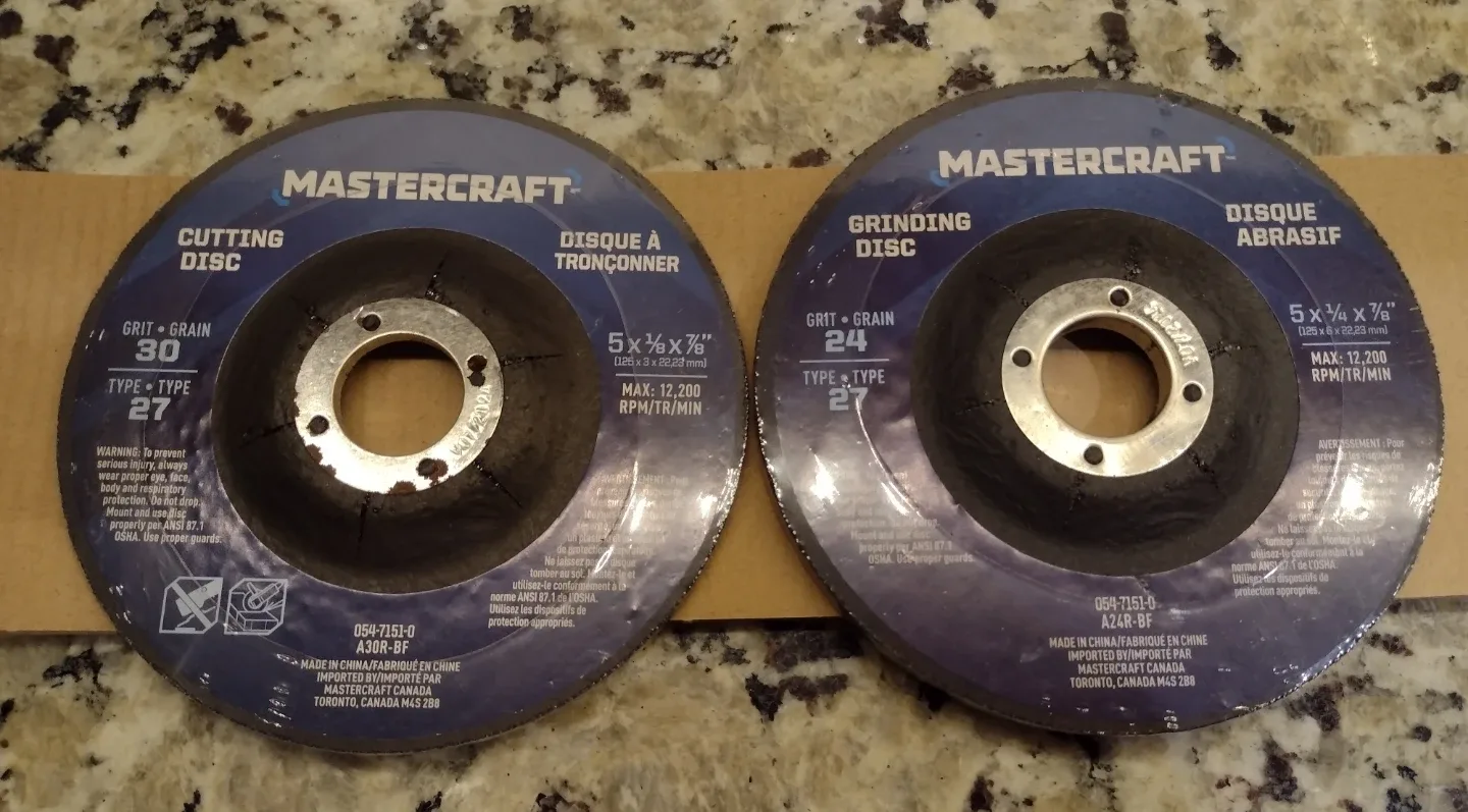 Mastercraft 5" Angle Grinder/Cut-Off Tool image indicator(5)