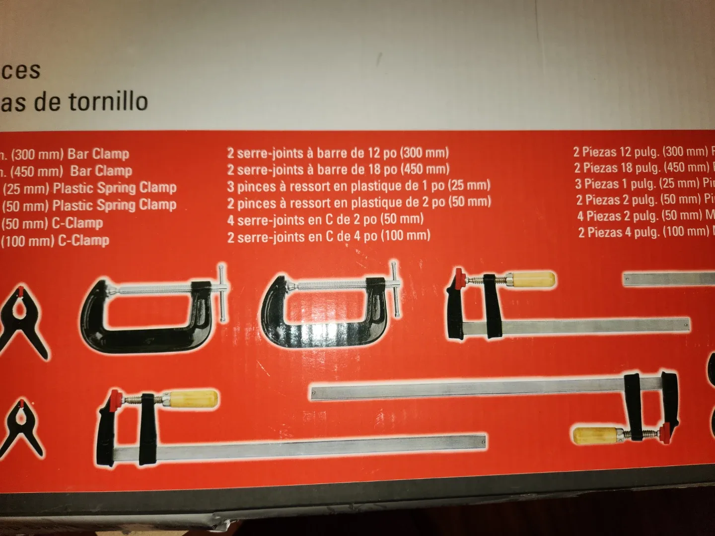 Assorted Woodworking Clamps image indicator(2)