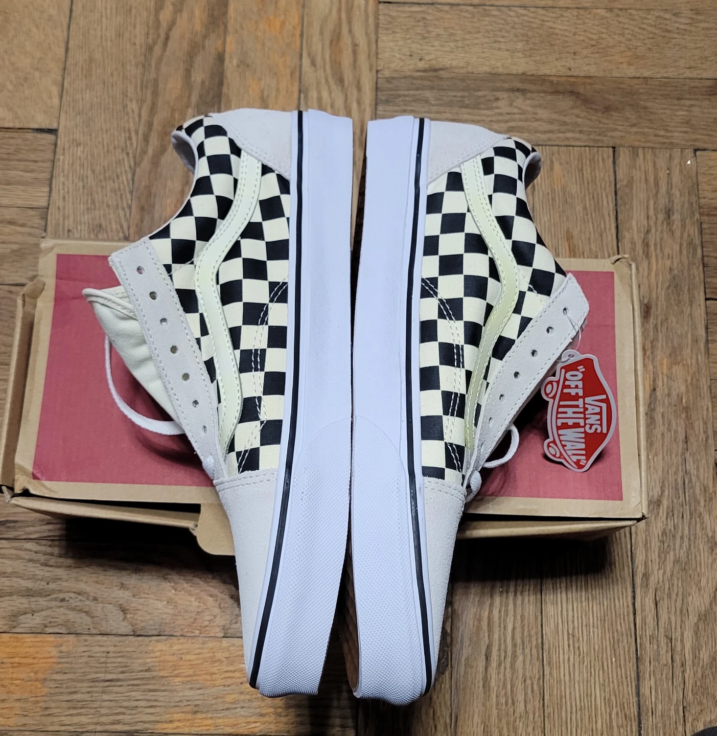 New Vans Old Skool Checkerboard Shoes Size 10.5 - photo 2