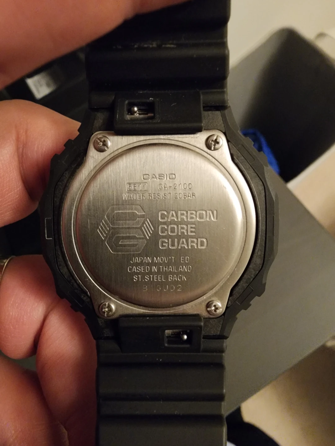 Casio G-Shock GA-2100 Watch CasiOak "Stelth" - Like New! - photo 2