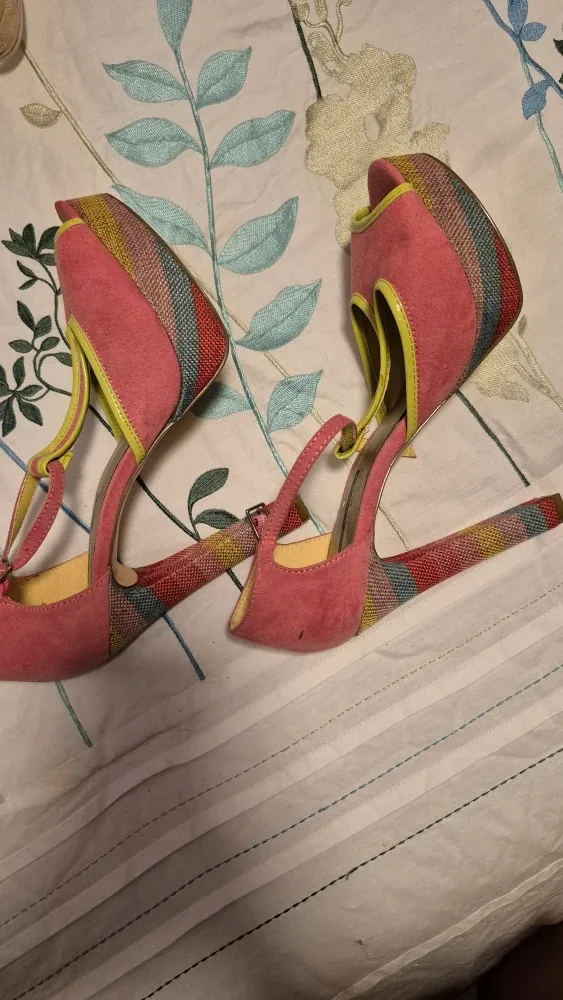 Pink Platform Heels
