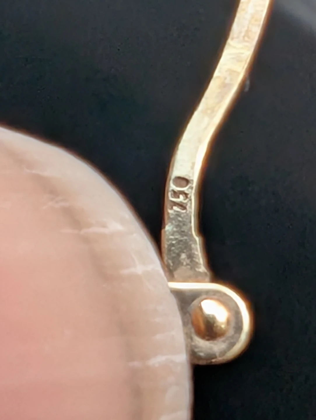 18K Saudi Gold Twisted Hoop Earrings - photo 5