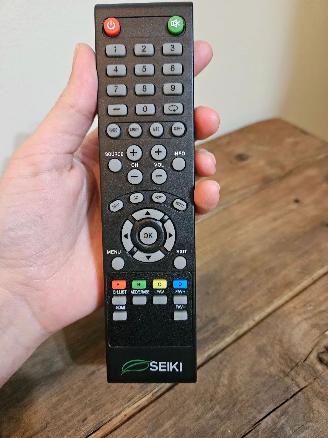 Seiki TV Remote Control