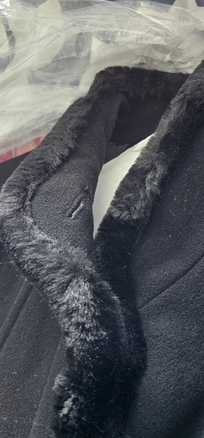 Jones New York Petite Black Coat Size 10 - photo 4