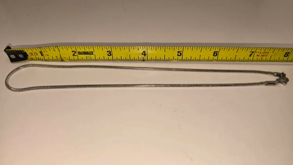 Stainless steel Snake Chain Necklace #Cleanout