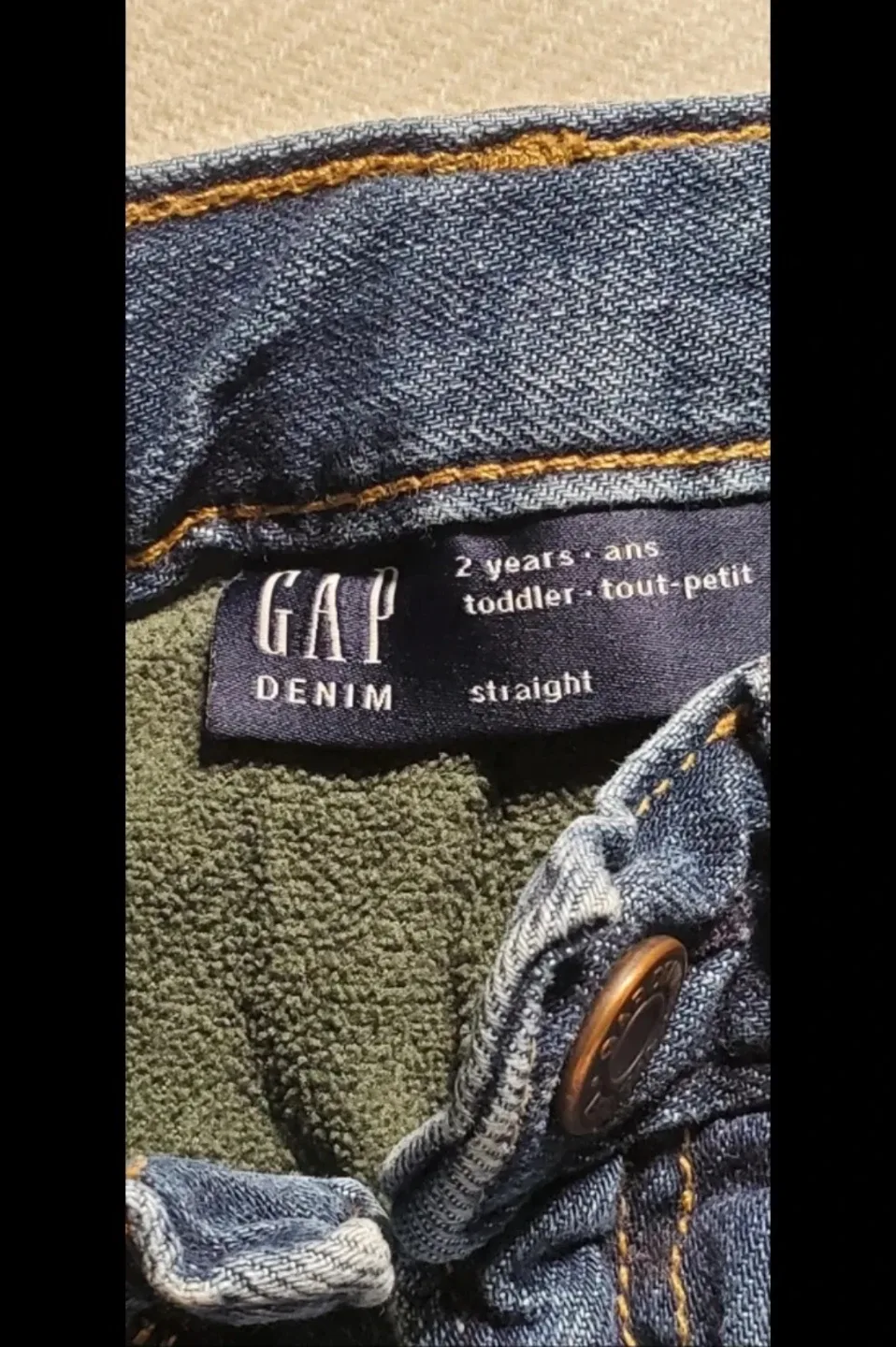 GAP Denim Jeans - 2 Years Toddler #Cleanout image indicator(5)