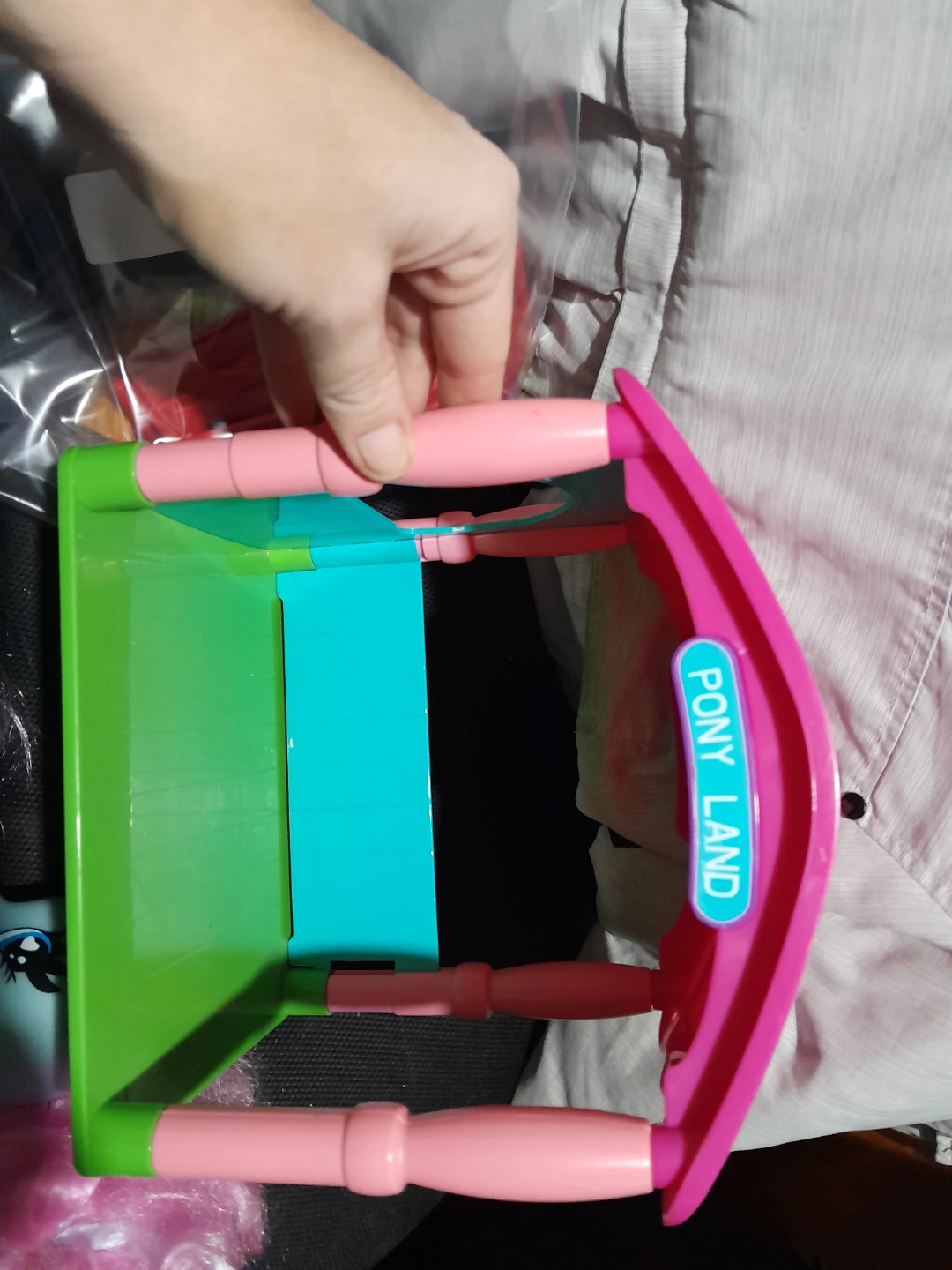My Little Pony Lot with Pony Land Playset