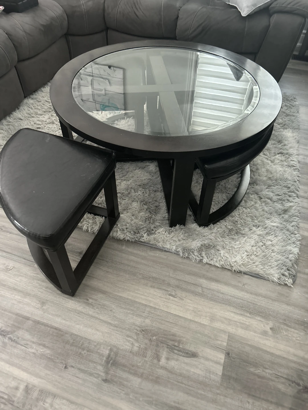 Round coffee table - photo 2