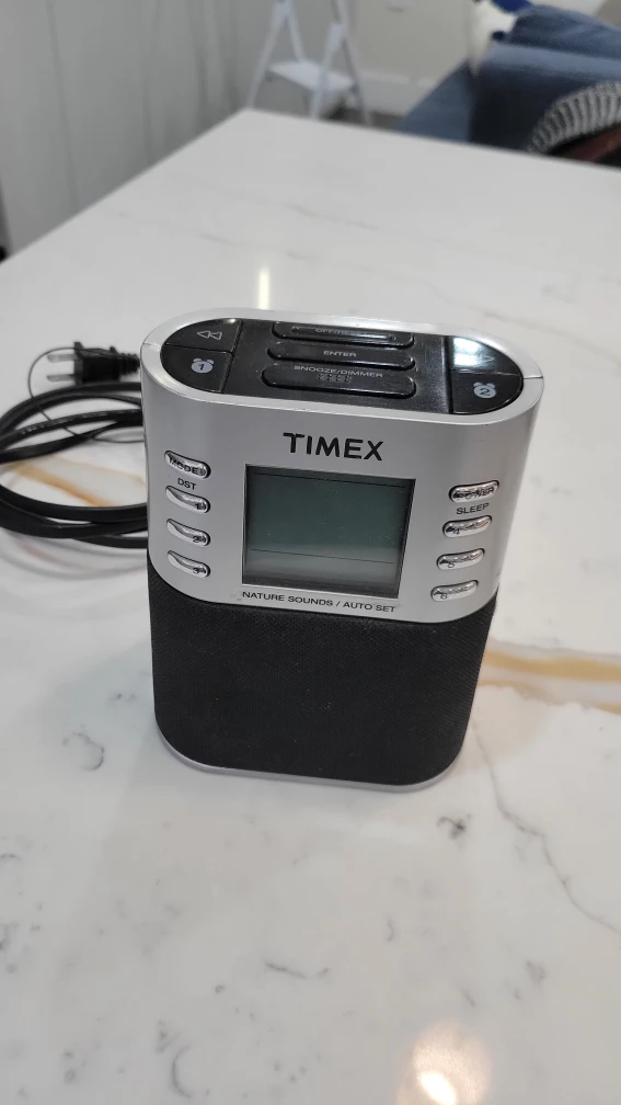 Timex Nature Sounds Auto Set Alarm Clock