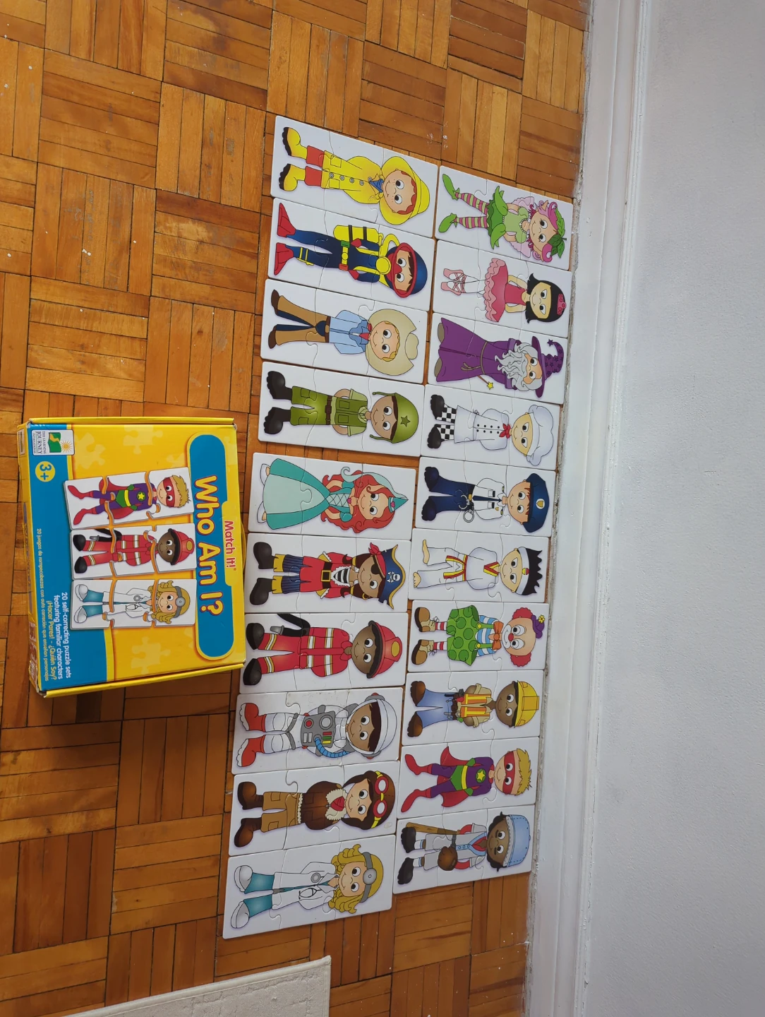 The Learning Journey Match It! Who Am I? Puzzle