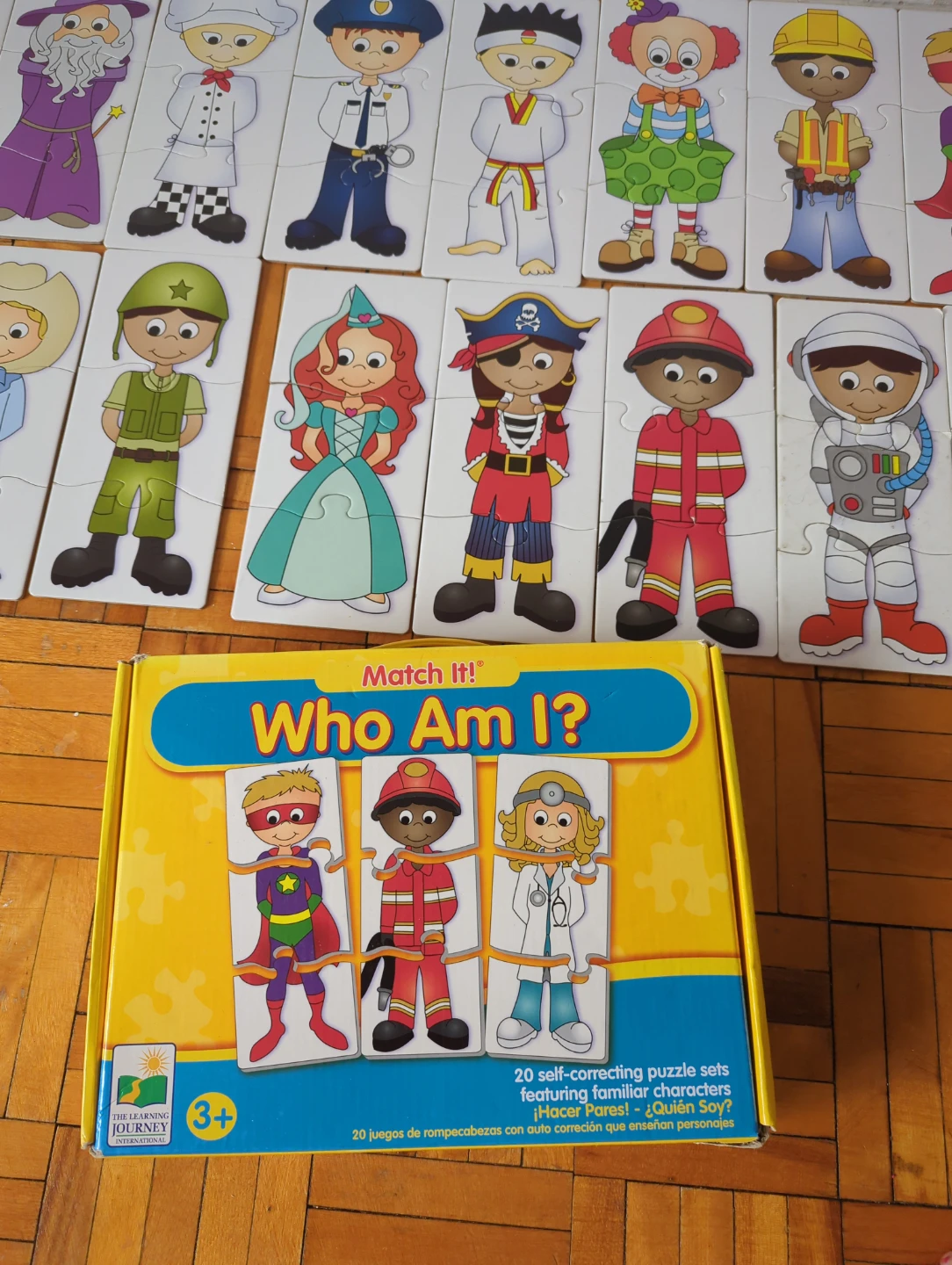 The Learning Journey Match It! Who Am I? Puzzle - photo 2