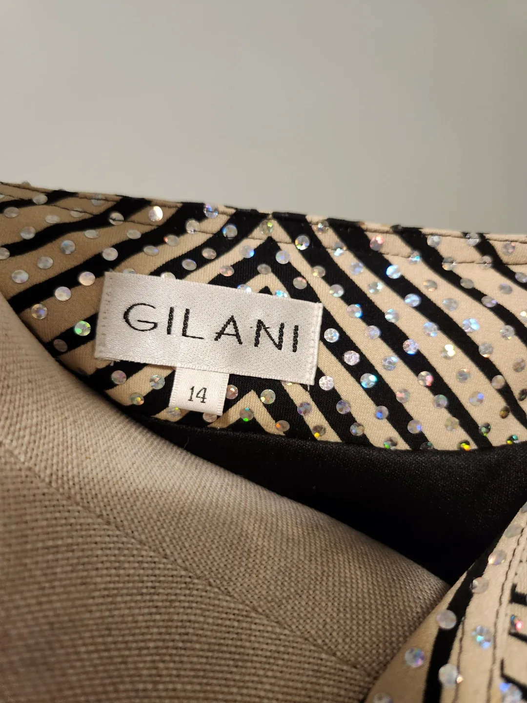 Gilani Size 14 Embellished Blazer image indicator(3)