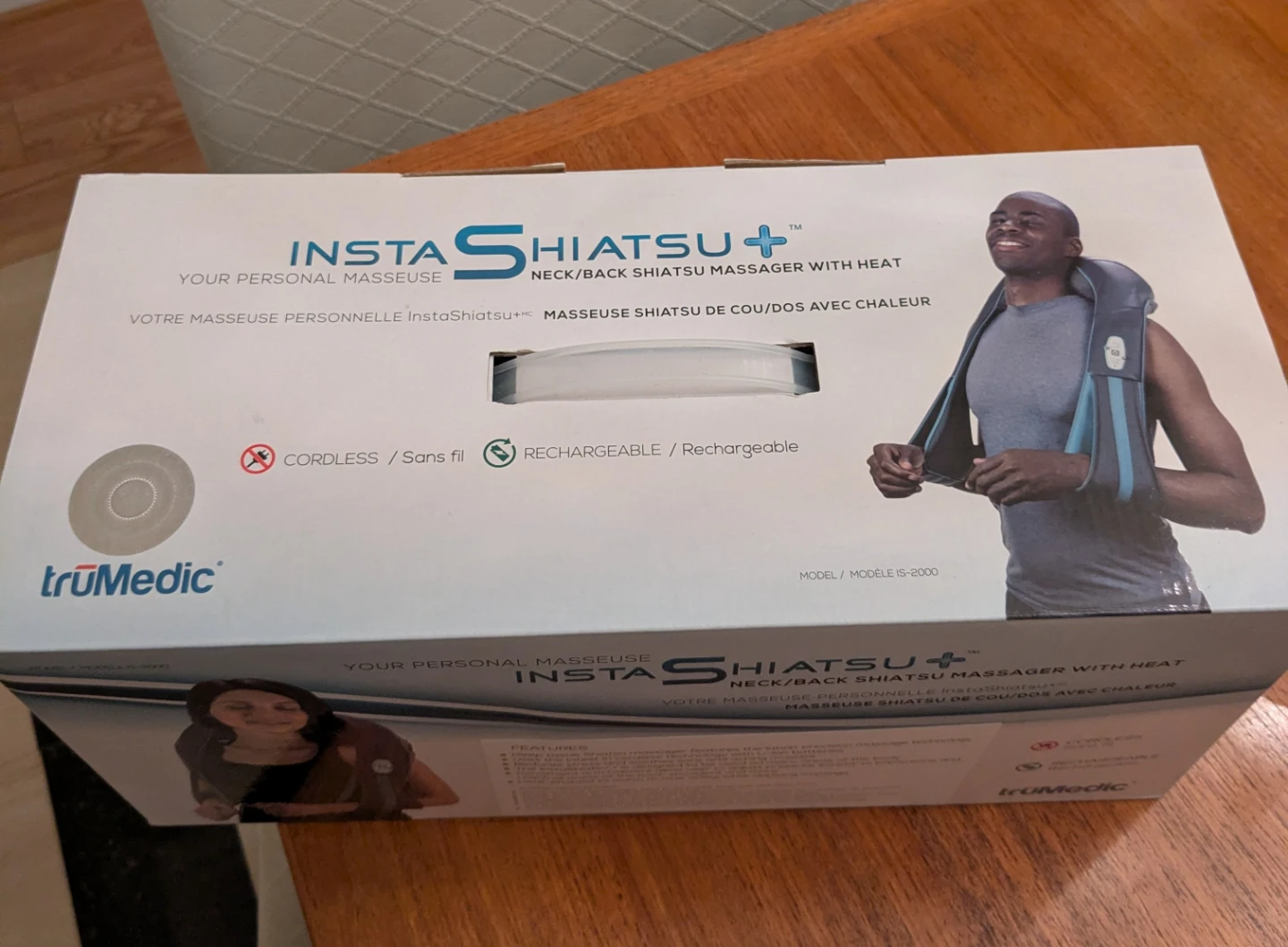 truMedic InstaShiatsu+ Neck/Back Massager w/ Heat - photo 2