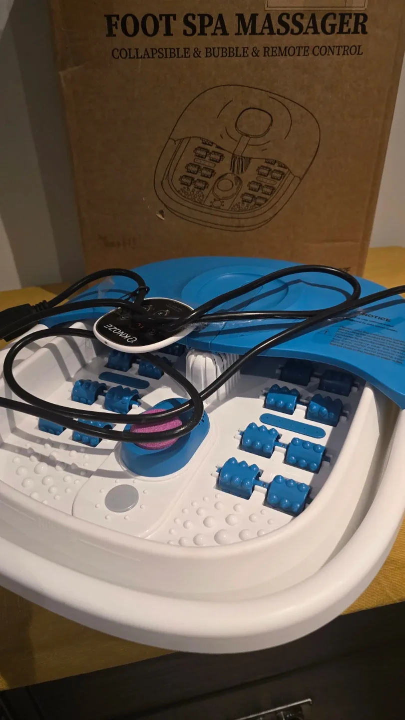 OKNOZE Foot Spa Massager with Remote Control