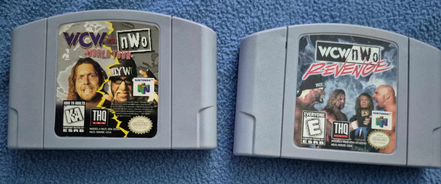 Wresting games (n64)