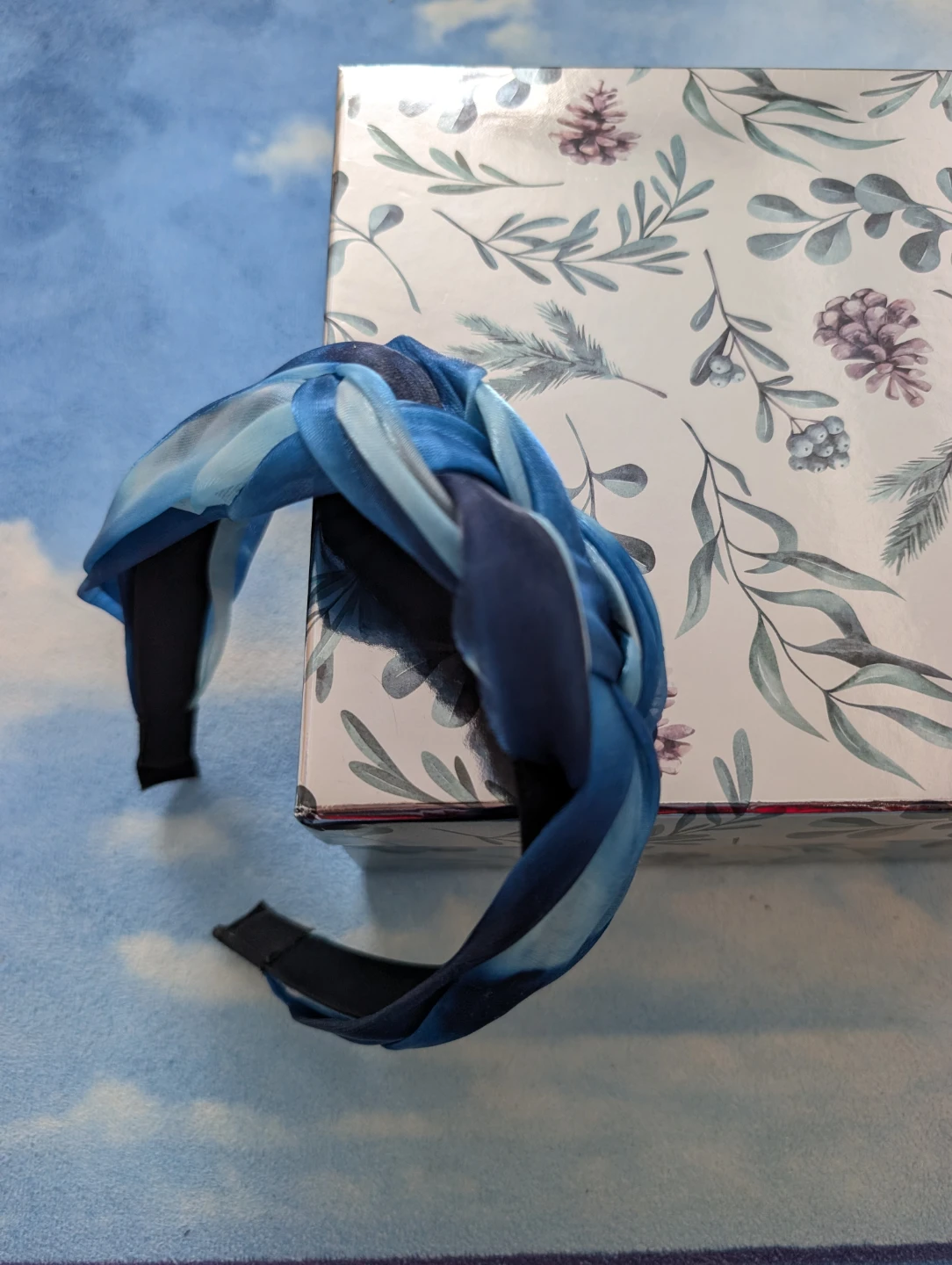 Blue Braided Headband - photo 2