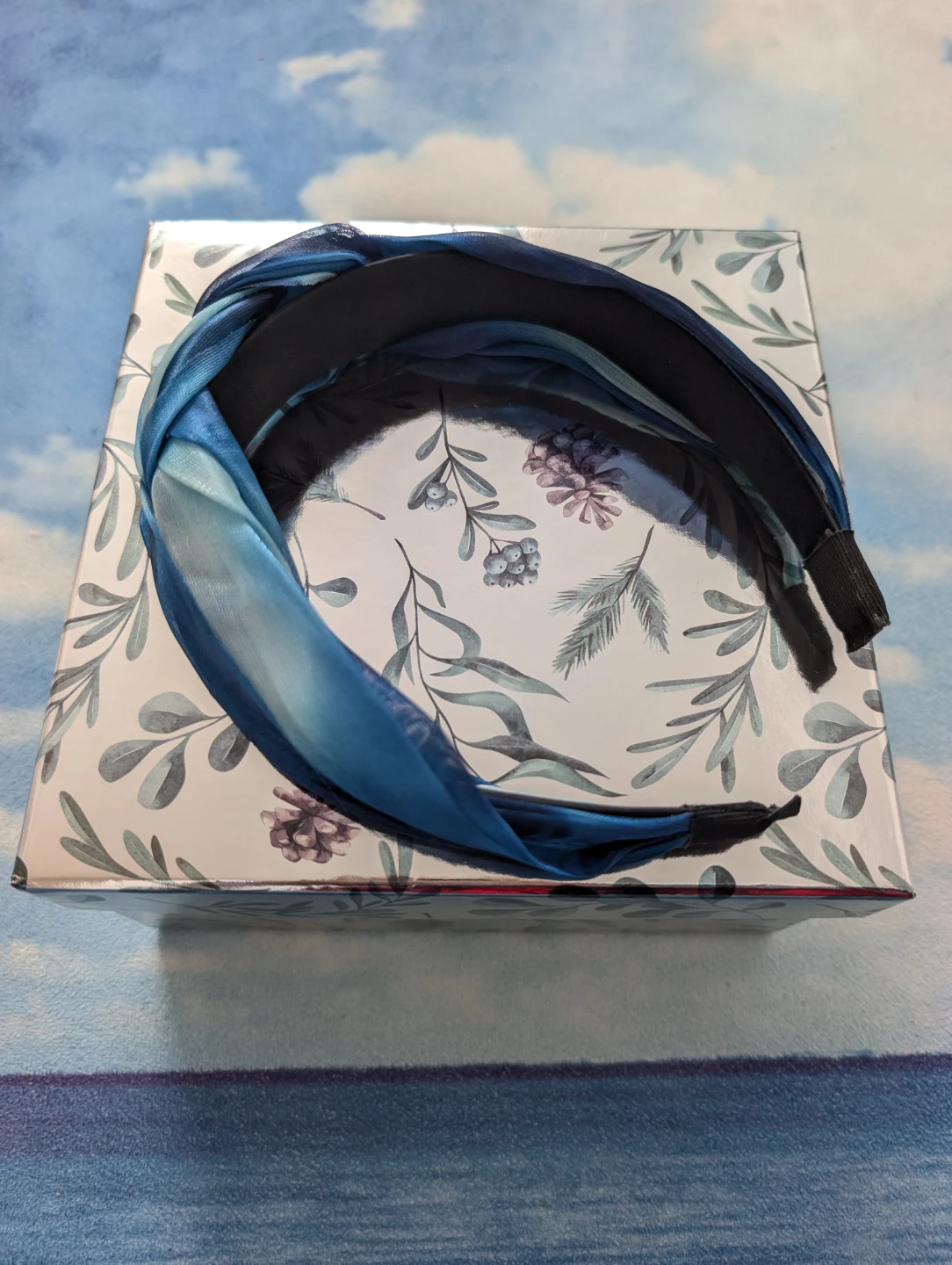 Blue Braided Headband - photo 4