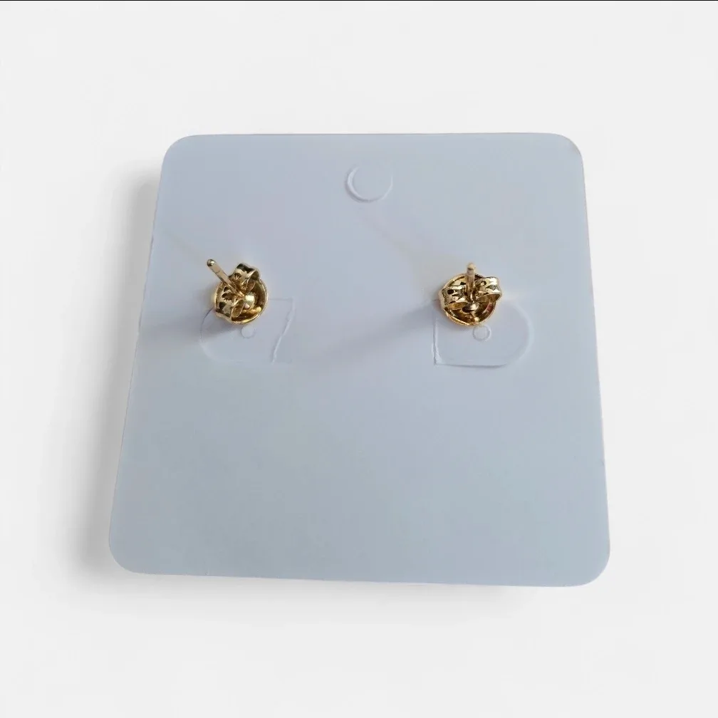 Heart Stud Earrings - Stainless Steel image indicator(2)