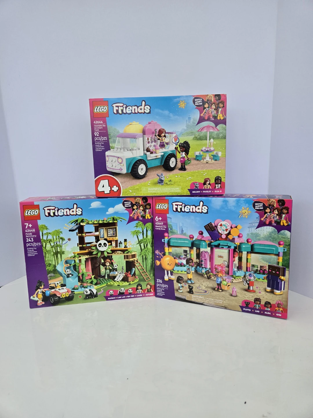 3 brand new lego friends