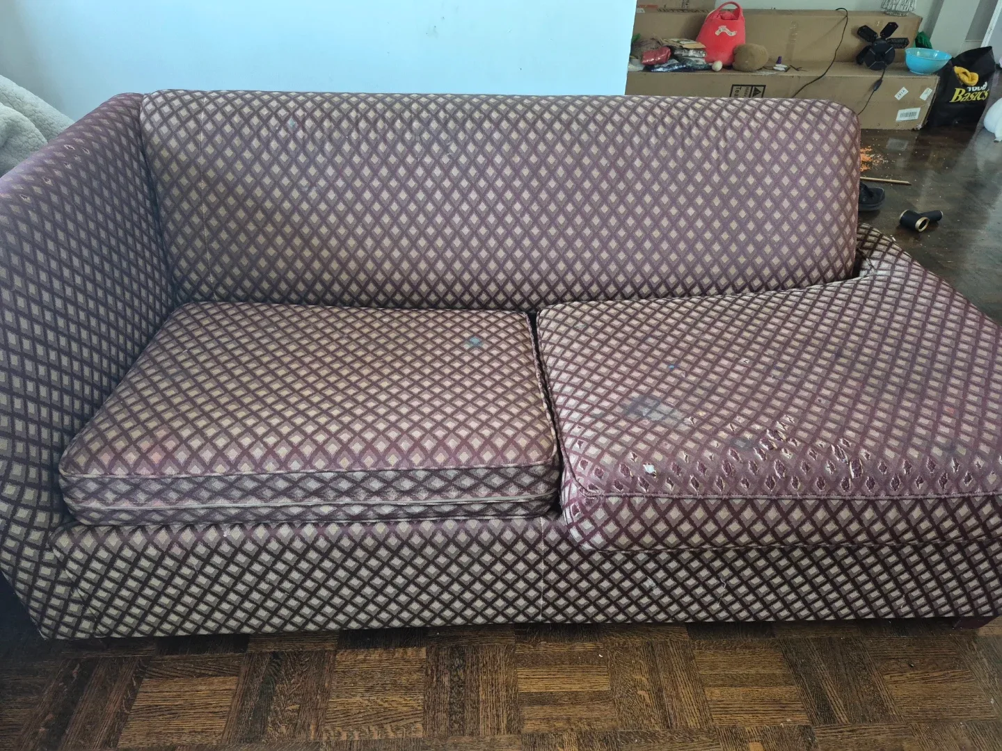 Used Sofa - Heavily Damaged