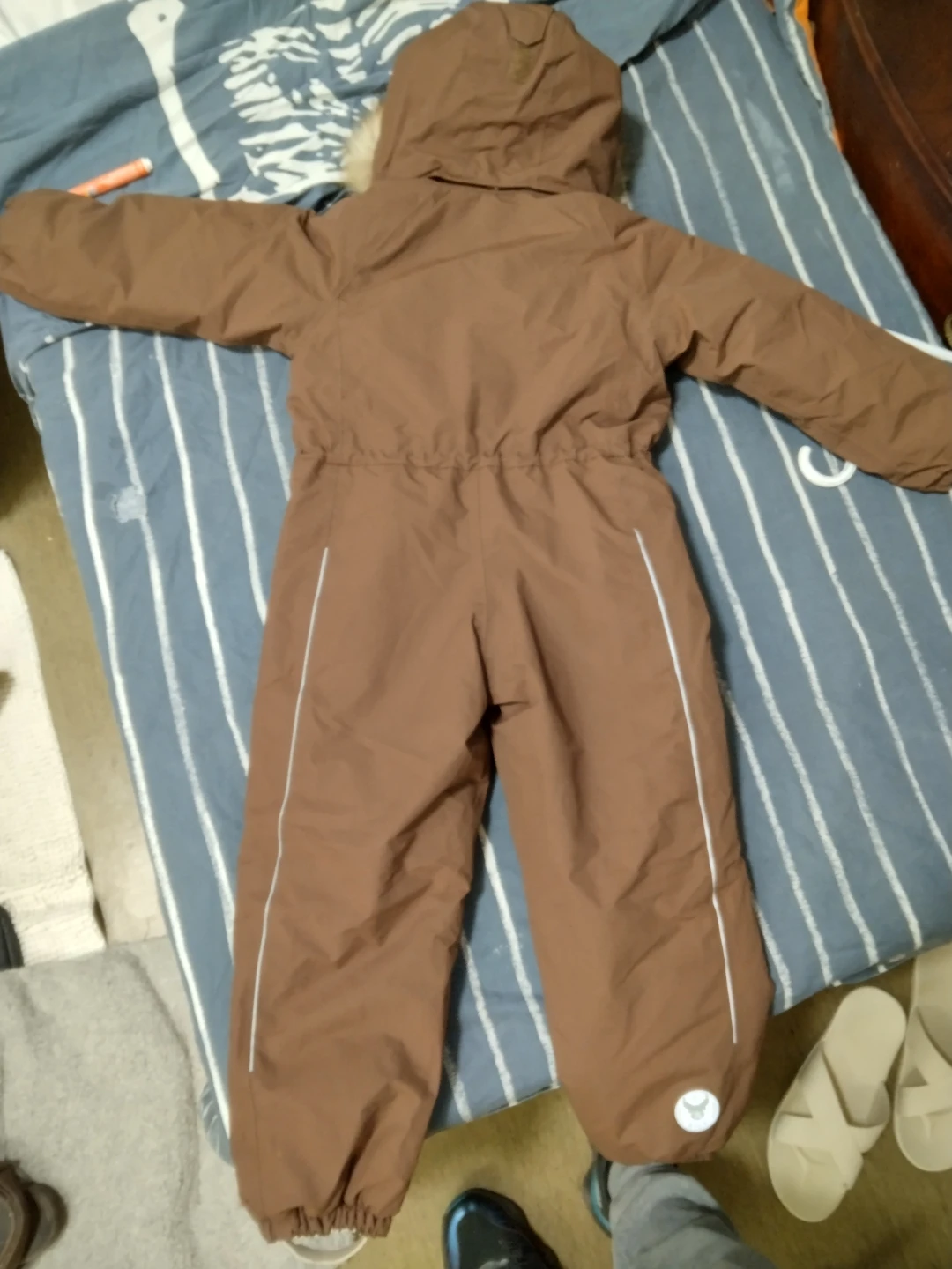Wheat Brown Snowsuit - Size 6Y.  5-6 years old - photo 2
