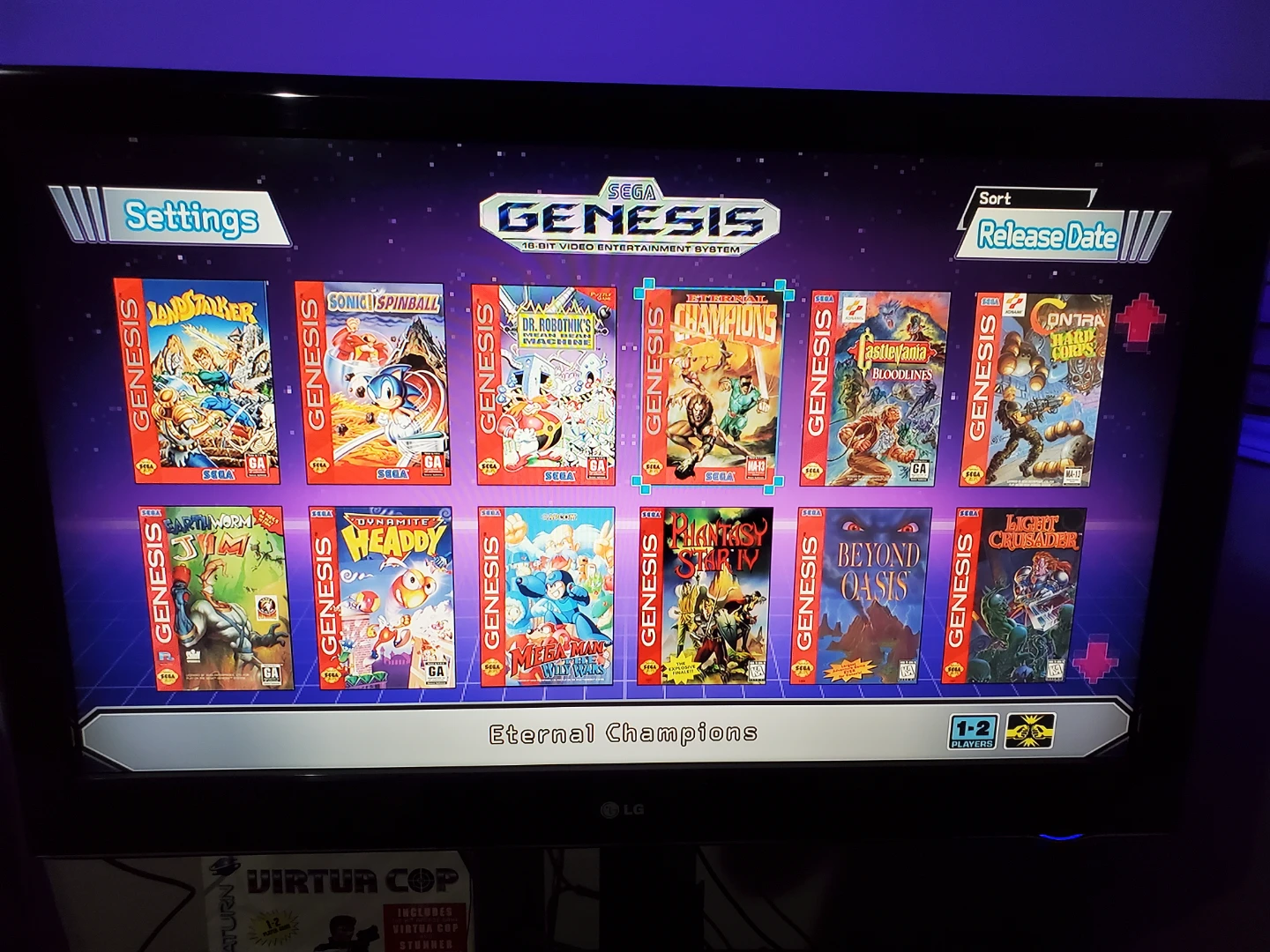 Sega Genesis Mini 16-bit Video Game System - photo 5