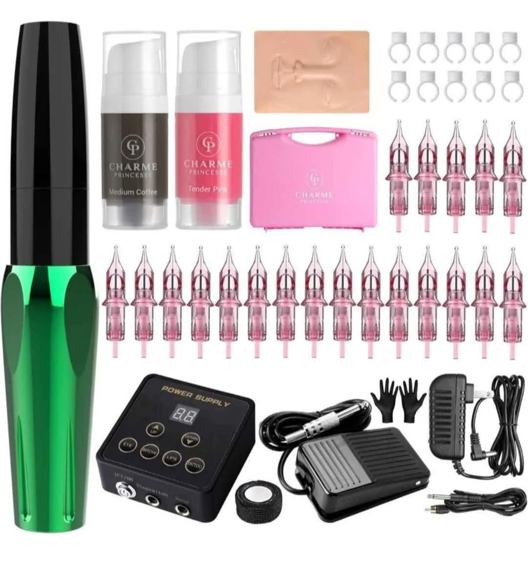 Brand New Permanent Makeup Tattoo Machine Kit