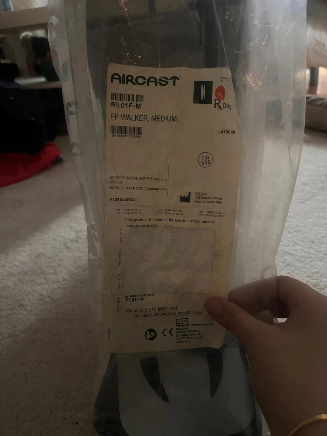 Aircast FP Walker Medium