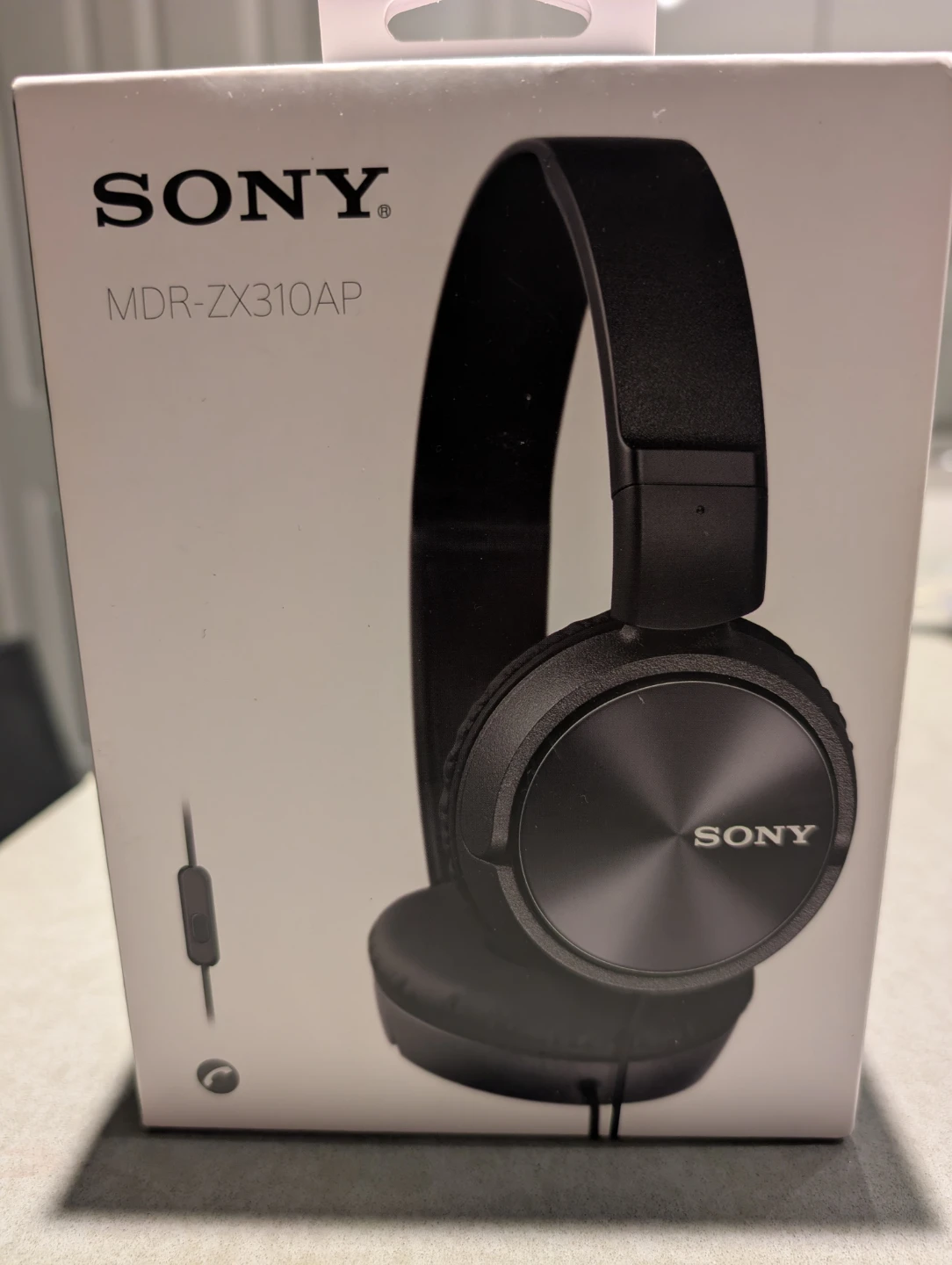 Sony MDR-ZX310AP Headphones - Black - photo 2