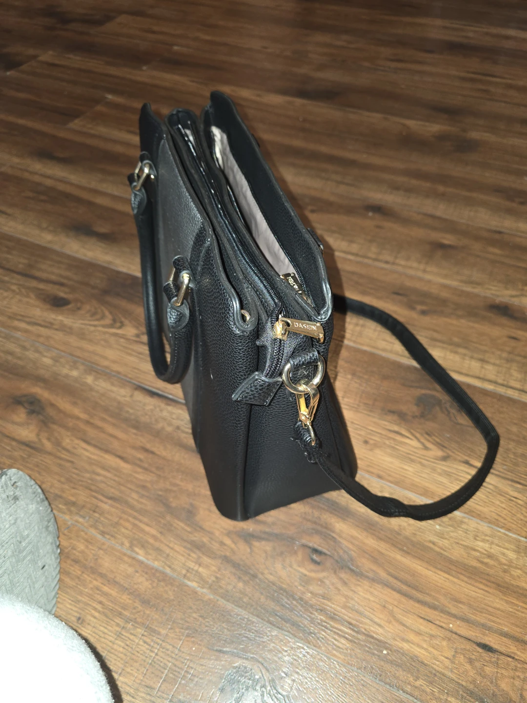 Black & Gray Handbag - photo 2