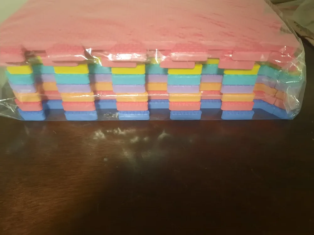 Colorful Foam Play Mat Tiles