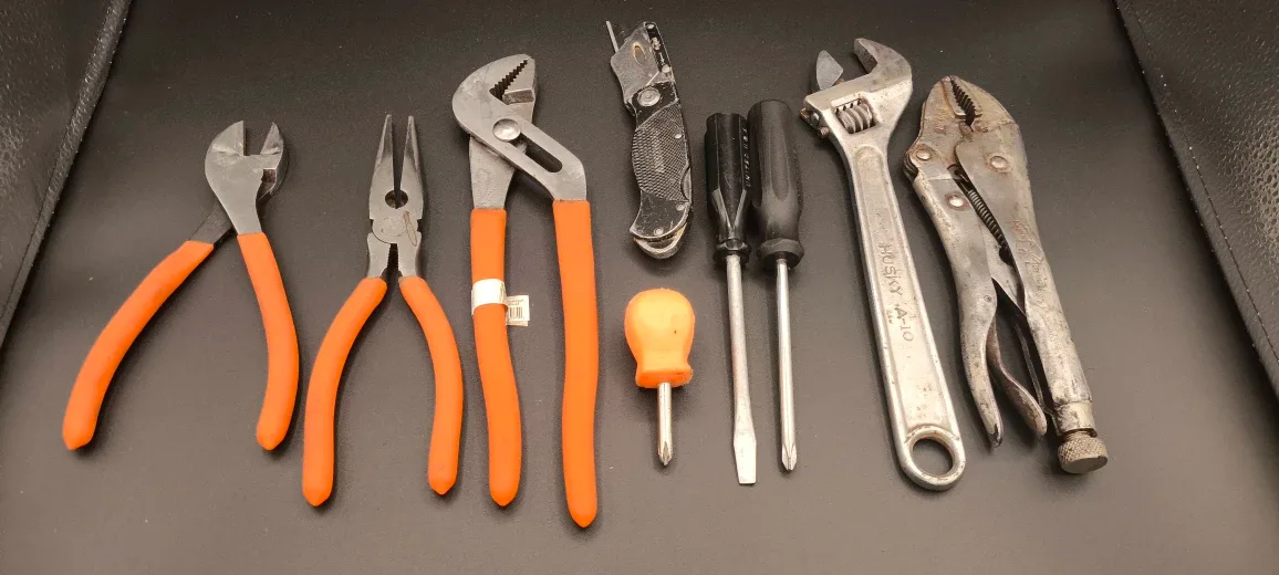 Mixed Lot of Used Hand Tools