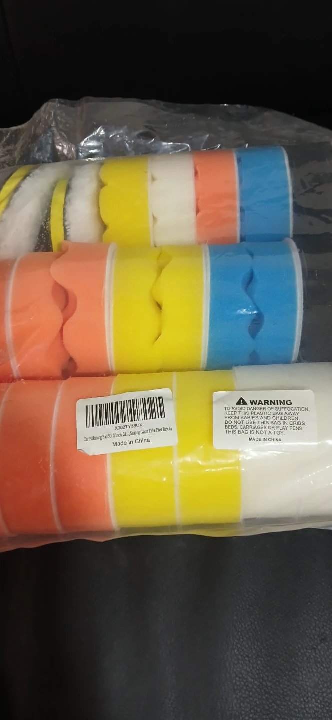 Car Polishing & Buffing Pad Set