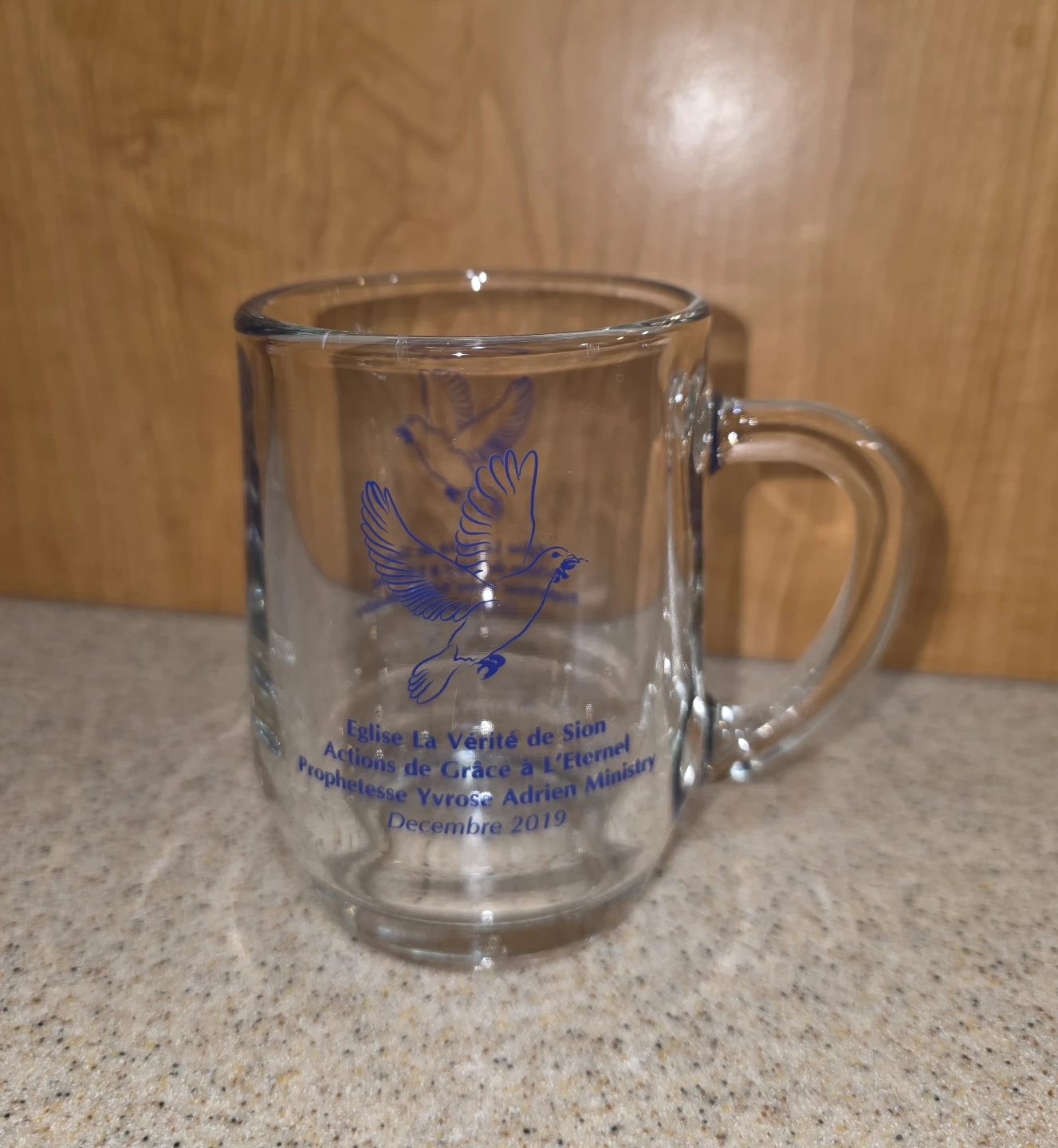 Eglise La Verite de Sion Glass Mug
