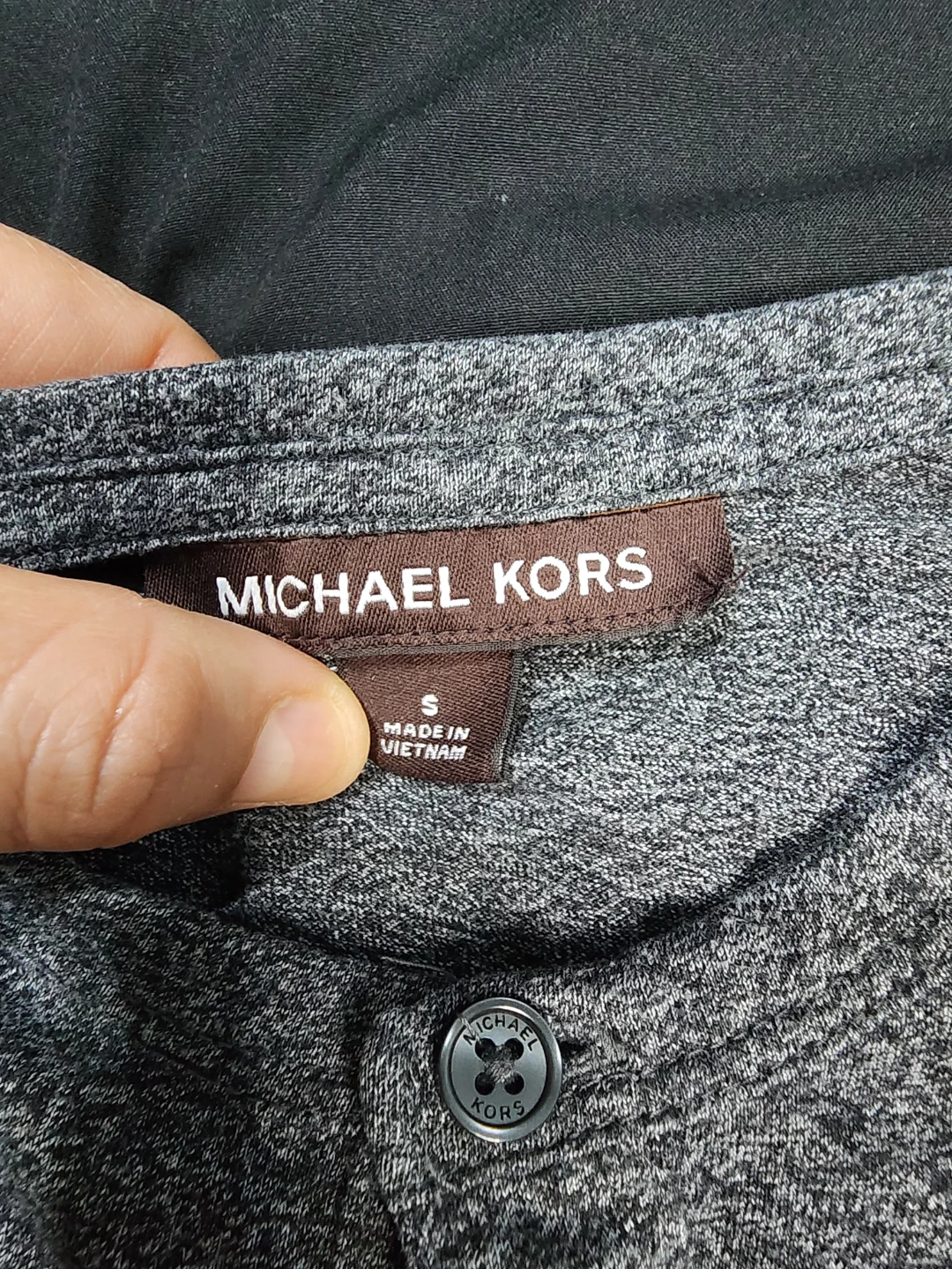 Michael Kors Gray Long Sleeve - Size S - photo 2