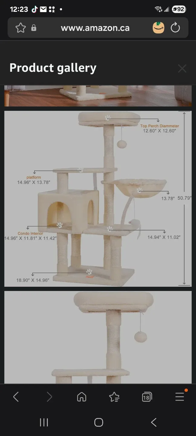 Heybly Cat Tree brand new image indicator(4)