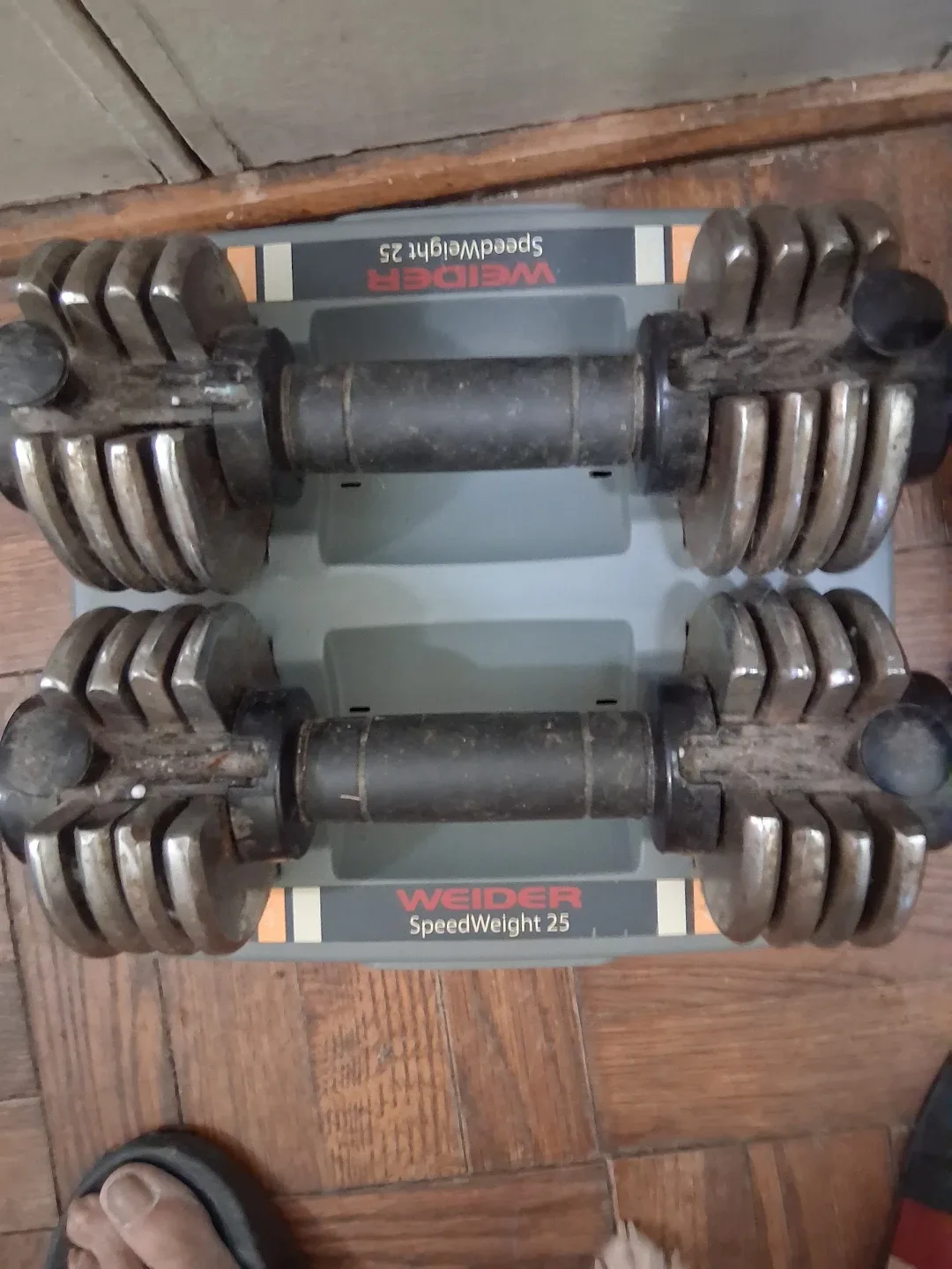 Weider SpeedWeight 25 Adjustable Dumbbells